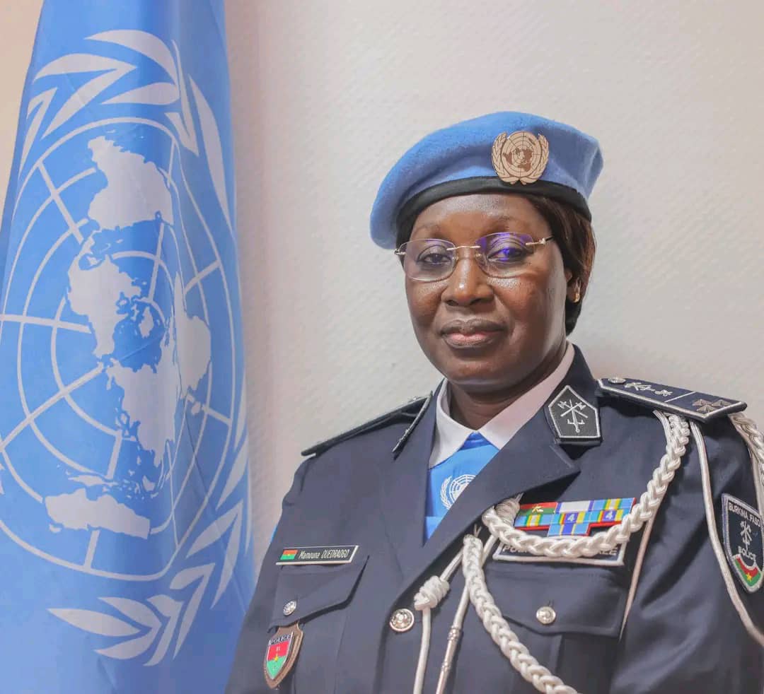L’Inspectrice Générale de Police Mamouna OUEDRAOGO, nouvelle Cheffe de la composante Police de la #MONUSCO (United Nations Police - UNPOL).